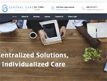 Tablet Screenshot of centralcareny.com